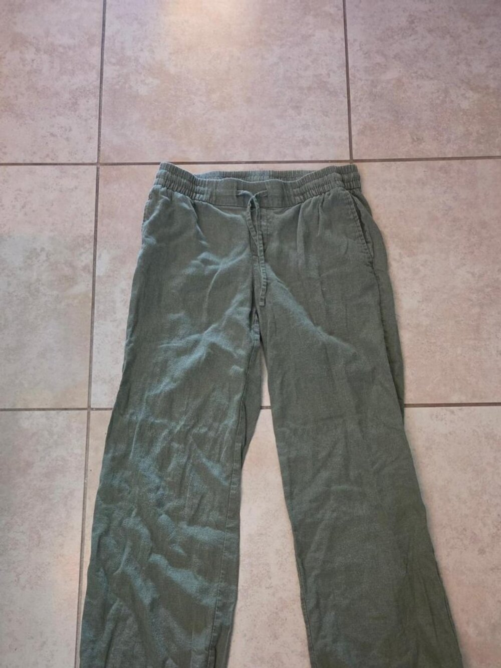 Old Navy Women's Green and Khaki Trousers